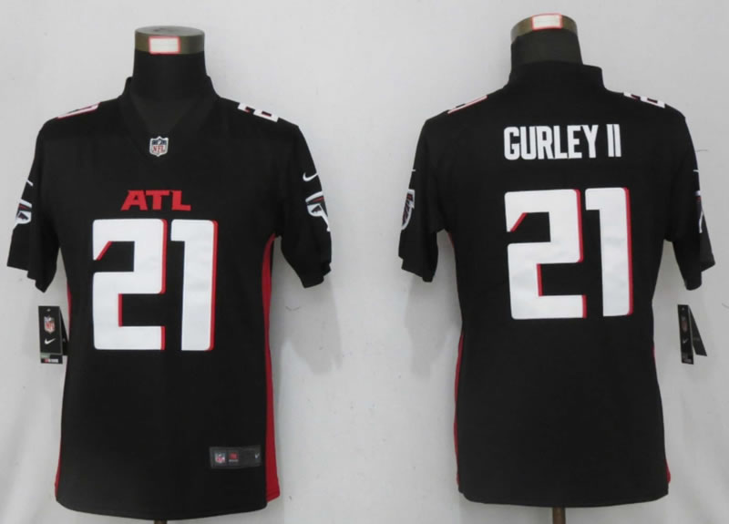 Women Nike Atlanta Falcons 21 Gurley II Black Limited Jersey,We sell and wholesale Women Nike Atlanta Falcons 21 Gurley II Black Limited Jersey on line form chian!